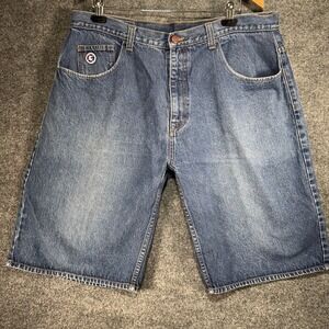 Vintage  G-Unit Shorts Men's 40 Blue Jeans Baggy Denim 50 Cent Y2K Hip Hop